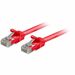 Comprehensive Cat.6a UTP Patch Network Cable - 1 ft Category 6a Network Cable for Network Device - First End: 1 x RJ-45 Network - Male - Second End: 1 x RJ-45 Network - Male - Patch Cable - Red
