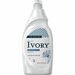 Ivory Ultra Classic Dish Liquid - Concentrate Liquid - 24 fl oz (0.8 quart) - Mild ScentBottle - 10 / Carton - Clear