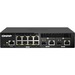 QNAP QSW-M2108R-2C Ethernet Switch - 10 Ports - Manageable - 2 Layer Supported - Modular - 60 W Power Consumption - Optical Fiber, Twisted Pair - Desktop, Rack-mountable - 2 Year Limited Warranty