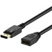 4XEM DisplayPort 3 ft Extension Cable - 3 ft DisplayPort A/V Cable for Audio/Video Device, Desktop Computer, Home Theater System - First End: 1 x 20-pin DisplayPort 1.1 Digital Audio/Video - Male - Second End: 1 x 20-pin DisplayPort 1.1 Digital Audio/Vide