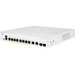 Cisco 350 CBS350-8P-2G Ethernet Switch - 8 Ports - Manageable - 3 Layer Supported - Modular - 2 SFP Slots - 17.95 W Power Consumption - 67 W PoE Budget - Optical Fiber, Twisted Pair - PoE Ports - Rack-mountable