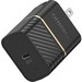 OtterBox USB-C Fast Charge Wall Charger, 20W - 20 W - 120 V AC, 230 V AC Input - 5 V DC/3 A, 9 V DC Output - Black Shimmer