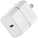 OtterBox USB-C Fast Charge Wall Charger, 20W - 20 W - 120 V AC, 230 V AC Input - 5 V DC/3 A, 9 V DC Output - Cloud Dust White