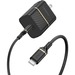 OtterBox USB-C to USB-C Wall Charging Kit, 20W Fast Charge - 1 Pack - 20 W - 120 V AC, 230 V AC Input - 5 V DC/3 A, 9 V DC Output - Black Shimmer