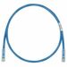 Panduit TX6A 10Gig Cat.6a UTP Patch Network Cable - 13.12 ft Category 6a Network Cable for Network Device - First End: 1 x RJ-45 Network - Male - Second End: 1 x RJ-45 Network - Male - 10 Gbit/s - Patch Cable - 24 AWG - Blue