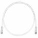 Panduit TX6A 10Gig Cat.6a UTP Patch Network Cable - 25 ft Category 6a Network Cable for Network Device - First End: 1 x RJ-45 Network - Male - Second End: 1 x RJ-45 Network - Male - 10 Gbit/s - Patch Cable - 24 AWG - Off White