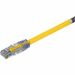 Panduit TX6A 10Gig Cat.6a Patch Network Cable - 8.20 ft Category 6a Network Cable for Network Device - First End: 1 x RJ-45 Network - Male - Second End: 1 x RJ-45 Network - Male - 10 Gbit/s - Patch Cable - Yellow