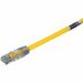 Panduit TX6A 10Gig Cat.6a Patch Network Cable - 3.28 ft Category 6a Network Cable for Network Device - First End: 1 x RJ-45 Network - Male - Second End: 1 x RJ-45 Network - Male - 10 Gbit/s - Patch Cable - Yellow