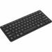 Targus Compact Multi-Device Bluetooth Antimicrobial Keyboard - Wireless Connectivity - Bluetooth - Tablet, Smartphone, Notebook - PC, Mac - AAA Battery Size Supported - Black