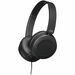 JVC HA-S31M Headset - Mini-phone (3.5mm) - Wired - 32 Ohm - 10 Hz - 26 kHz - On-ear - 3.94 ft Cable - Noise Canceling - Black