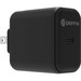 Griffin PowerBlock USB-C PD 20W Wall Charger (North America) - 20 W - 9 V DC/3 A, 12 V DC Output - Black