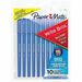 Paper Mate Write Bros Ballpoint Pen - Medium Pen Point - Blue - 10 Pack