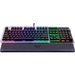 Thermaltake ARGENT K5 RGB Gaming Keyboard Cherry MX Speed Silver - Cable Connectivity - USB Interface - RGB LED - 5 Multimedia, Volume Control Hot Key(s) - Mechanical Keyswitch - Titanium