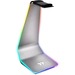 Thermaltake ARGENT HS1 RGB Headset Stand - 10.4" Height x 4.9" Width - Aluminum, Rubber - Space Gray