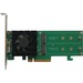 HighPoint SSD6202 NVMe Controller - PCI Express 3.0 x8 - Plug-in Card - RAID Supported - 0, 1 RAID Level - 2 x M.2 Interface(s) - PC, Linux