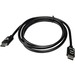 V7 USB-C Male to USB-C Male Cable USB 2.0 480 Mbps 3A 1m/3.3ft Black - 3.28 ft USB-C Data Transfer Cable for Peripheral Device, Digital Camera, Scanner, Printer, Media Player, Network Adapter, Flash Drive, Hard Drive - First End: 1 x USB Type C - Male - S
