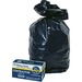 Webster Heavy Duty Contractor Bags - 32" Width x 50" Length x 3 mil (76 Micron) Thickness - Black - 20/Carton - Waste Disposal