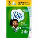 Puffs Plus Lotion Facial Tissue - 2 Ply8.40" - White - Soft - For Nose, Skin - 124 Per Box - 3 / Pack