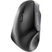 CHERRY MW 4500 Left Wireless Ergonomic Mouse - Optical - Wireless - 2.40 GHz - Black - USB - 1200 dpi - Scroll Wheel - 6 Button(s) - 2 Programmable Button(s) - Left-handed Only