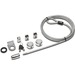Kensington Mac Pro and Pro Display XDR Locking Kit - Silver - Carbon Steel, Plastic - 7.87 ft - For Notebook, LCD Monitor - TAA Compliant