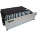 Tripp Lite Preloaded Fiber Panel 3U 64x12F MTP/MPO-APC 4xLC F/F OS2 SMF 3M - 256 x Duplex - 3U High - Yellow - 19" Wide - Rack-mountable