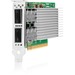 HPE E810-CQDA2 100Gigabit Ethernet Card - PCI Express 4.0 x16 - 12.50 GB/s Data Transfer Rate - 2 Port(s) - Optical Fiber - 100GBase-X - QSFP28 - Standup