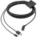 HP Reverb G2 6 Meter Cable - 19.69 ft Micro-USB/USB Data Transfer Cable for Virtual Reality Headset - First End: 1 x USB Type B - Male - Second End: 1 x USB Type A - Male, 1 x Micro-B USB - Male - Black - 1