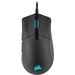Corsair SABRE RGB PRO CHAMPION SERIES Ultra-Light FPS/MOBA Gaming Mouse - Optical - Cable - Black - USB 2.0 Type A - 18000 dpi - Scroll Wheel - 6 Programmable Button(s)