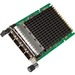 Intel X710-T4L 10Gigabit Ethernet Card - PCI Express 3.0 x8 - 1.25 GB/s Data Transfer Rate - Intel X710-TM4 - 4 Port(s) - 4 - Twisted Pair - OCP 3.0 Bracket Height - Retail - 10GBase-T, 5GBase-T, 2.5GBase-T, 1000Base-T, 100Base-TX - Plug-in Card