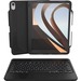 ZAGG Rugged Book Rugged Carrying Case (Book Fold) for 10.9" to 11" Apple iPad Pro, iPad Air (4th Generation), iPad Air (5th Generation) Tablet - Black - Drop Resistant, Impact Resistant - 7.5" Height x 10.3" Width x 1" Depth