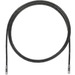 Panduit RJ-45 Patch Network Cable - 15 ft RJ-45 Network Cable for Power Distribution Unit, Network Device - First End: 1 x RJ-45 Network - Male - Second End: 1 x RJ-45 Network - Male - Patch Cable - Black - 1