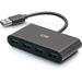 C2G USB Hub - USB 3.0 Type A - 4 USB Port(s) - 4 USB 3.0 Port(s)