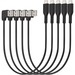 Kensington Charge & Sync USB-C Cable (5-Pack) - 1.08 ft USB/USB-C Data Transfer Cable - First End: 1 x 4-pin USB 2.0 Type A - Male - Second End: 1 x 24-pin USB 2.0 Type C - Male - 5 Gbit/s - Shielding - Nickel Plated Connector - VW-1 - 24/32 AWG - Black -