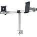 DURABLE Mounting Arm for Monitor, Tablet - Silver - Adjustable Height - 1 Display(s) Supported - 34" Screen Support - 17.64 lb Load Capacity - 75 x 75, 100 x 100 VESA Standard - 1 Each