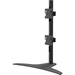 Peerless-AV 1x2 Freestanding Desktop Stand for 24" to 49" Ultra-Wide Curved Monitors - Up to 49" Screen Support - 60 lb Load Capacity - 29.8" Height x 27.7" Width x 14.4" Depth - Freestanding, Table - Fused Epoxy - Matte Black