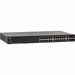 Cisco SF250-24P Ethernet Switch - 24 Ports - Manageable - Fast Ethernet - 10/100Base-TX - Refurbished - 2 Layer Supported - Twisted Pair - Rack-mountable