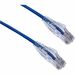 Axiom 6IN CAT6 BENDnFLEX Ultra-Thin Snagless Patch Cable 550mhz (Blue) - 6" Category 6 Network Cable for Network Device - First End: 1 x RJ-45 Network - Male - Second End: 1 x RJ-45 Network - Male - Patch Cable - Gold Plated Contact - Riser - 28 AWG - Blu