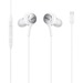 4XEM USB-C AKG Earphones with Mic and Volume Control (White) - Stereo - USB Type C - Wired - Earbud - Binaural - In-ear - White