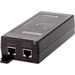 AXIS 30 W Midspan AC/DC - 56 V DC Output - Gigabit Ethernet Input Port(s) - PoE Output Port(s) - 30 W - Wall/Shelf/DIN Rail-mountable - Black