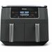 Ninja Foodi 6-in-1 8-qt. 2-Basket Air Fryer with DualZone Technology - Electric - 1690 W - 7.57 L Oil / - 4 lb (1814.37 g) Food - Dark Gray