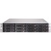 Supermicro Super Chassis CSE-826BE1C-R609JBOD Server Case - Rack-mountable - Black - 2U - 12 x Bay - 2 x 650 W - Power Supply Installed - 3 x Fan(s) Supported - 12 x Internal 3.5" Bay