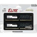 Team ELITE 32GB (2 x 16GB) DDR4 SDRAM Memory Kit - For Desktop PC - 32 GB (2 x 16GB) - DDR4-2666/PC4-21300 DDR4 SDRAM - 2666 MHz - CL19 - 1.20 V - Non-ECC - Unbuffered - 288-pin - DIMM - Lifetime Warranty
