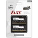 Team ELITE 64GB (2 x 32GB) DDR4 SDRAM Memory Kit - For Notebook - 64 GB (2 x 32GB) - DDR4-2666/PC4-21300 DDR4 SDRAM - 2666 MHz - CL19 - 1.20 V - Non-ECC - Unbuffered - 260-pin - SoDIMM - Lifetime Warranty