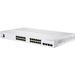 Cisco 350 CBS350-24T-4X Ethernet Switch - 24 Ports - Manageable - 3 Layer Supported - Modular - 27.25 W Power Consumption - Optical Fiber, Twisted Pair - Rack-mountable