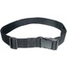 Agora Edge 30"- 58" Adjustable Polypropelyne Waist Belt with Slide - 1.5" wide - 1 - 1.5" Height x 1.5" Width x 6" Length - Black - Polypropylene Webbing