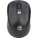 Manhattan Performance II Wireless Mouse, Black, Adjustable DPI (800, 1200 or 1600dpi), 2.4Ghz (up to 10m), USB, Optical, Four Button with Scroll Wheel, USB micro receiver, AA battery (included), Low friction base, Three Year Warranty, Retail Box - Full-si