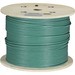 Black Box GigaTrue Cat.6a S/FTP Network Cable - 1000 ft Category 6a Network Cable for Network Device - First End: Bare Wire - Second End: Bare Wire - 10 Gbit/s - Shielding - CM - 26 AWG - Green - TAA Compliant