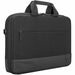 V7 Professional CCP13-ECO-BLK Carrying Case (Briefcase) for 13" to 13.3" Notebook - Black - Briefcase - Front Loading - Shoulder Strap, Trolley Strap, Handle - 13" to 13.3" Screen Support - Yes - 1.97" x 13" x 16.5" - Water Resistant Bottom - Black Notebo