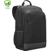 V7 Eco-Friendly CBP17-ECO-BLK Carrying Case (Backpack) for 17" to 17.3" Notebook - Black - Backpack - Trolley Strap, Shoulder Strap - 17" to 17.3" Screen Support - Water Resistant Bottom - Black Notebook - Eco-friendly material built - Shell Material, 600