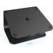 Rain Design mStand360 Laptop Stand w/ Swivel Base - Black - 6" Height x 10" Width x 7.5" Depth - Anodized Aluminum - Black